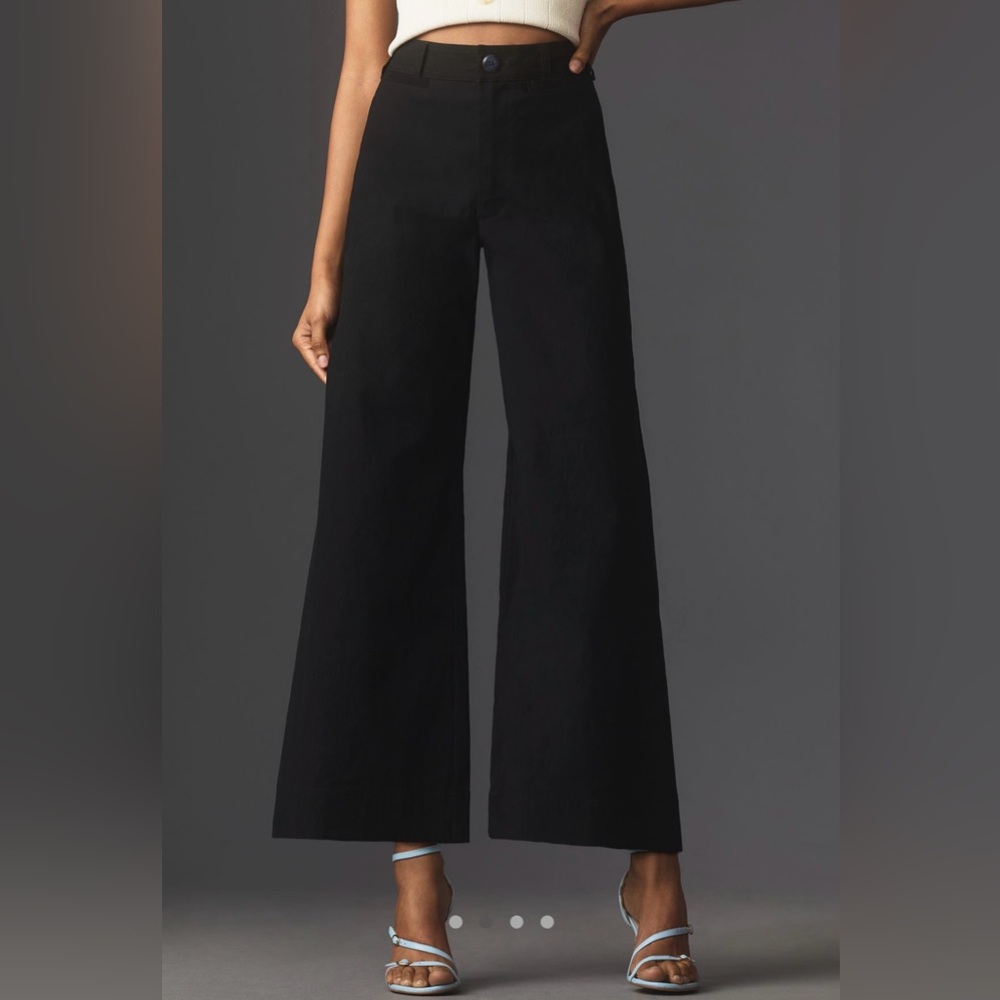 Maeve Ettie High Waisted Crop- Anthropologie